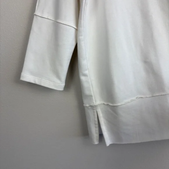 Spanx Perfect Length Top Dolman Sleeve Sweatshirt - Size Large - Picture 3 of 8